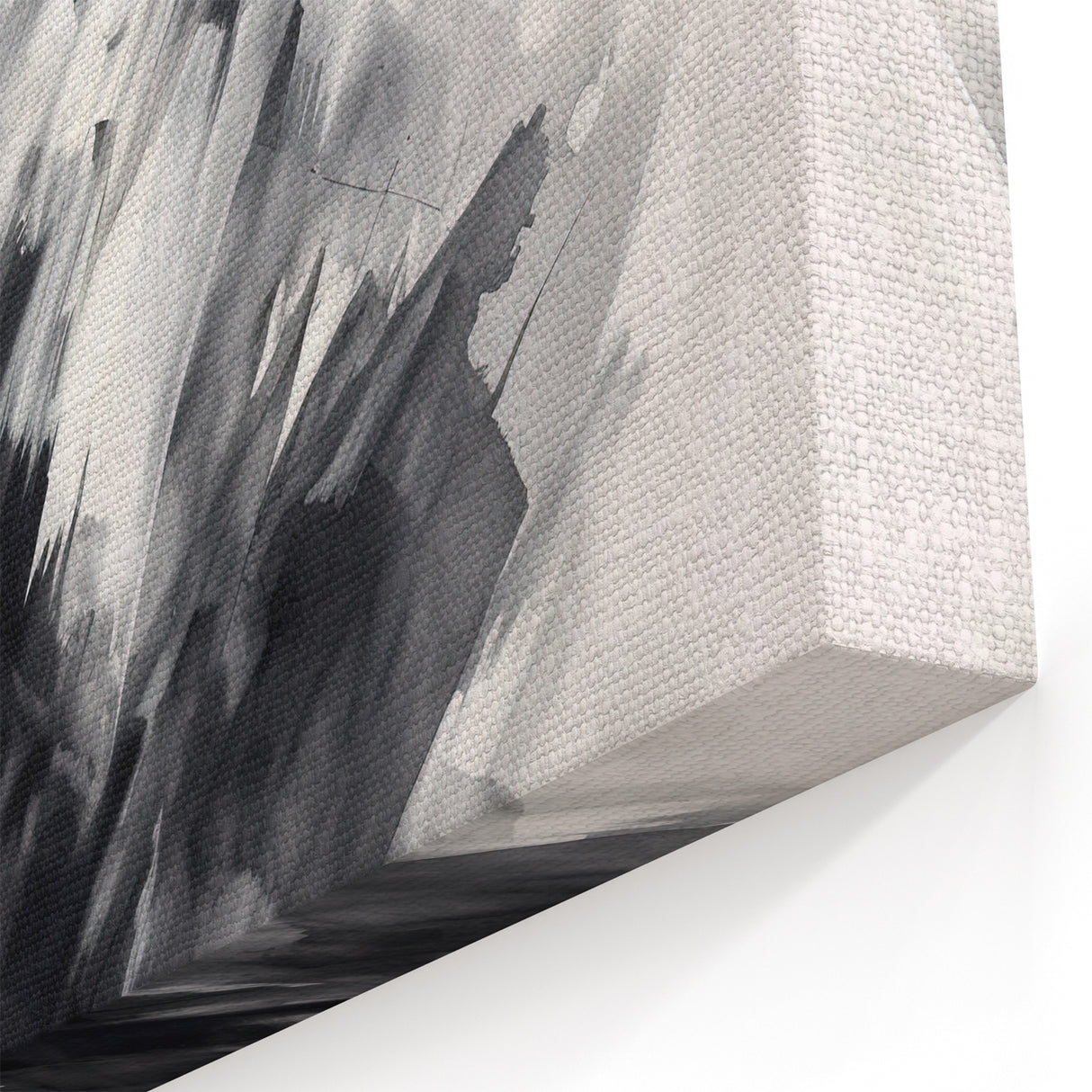 Abstract Human Figures in Motion - Modern Black and White Figurative Art