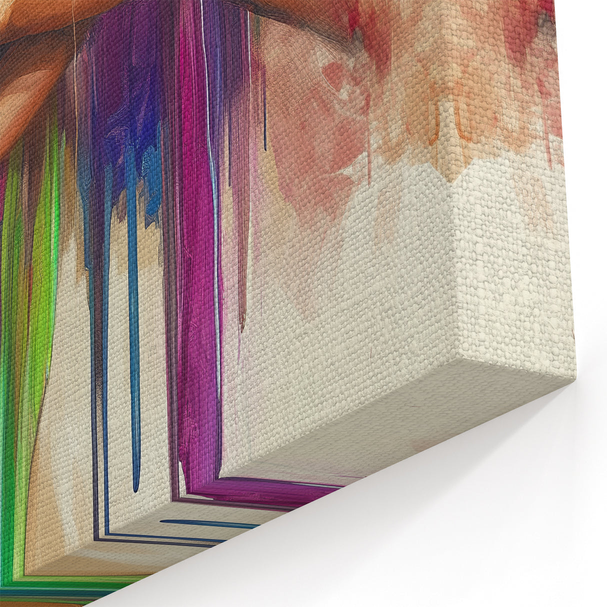 Colorful Figurative Abstracts - Dreamlike Butterfly and Floral Art