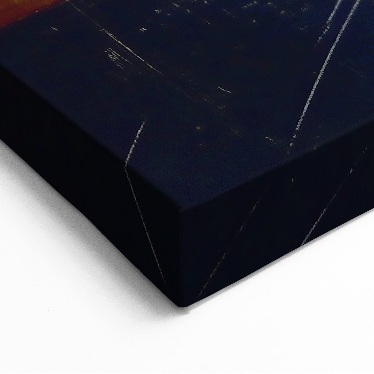 Modern Abstract Figurative Canvas - Expressive Human Form in Earthy Tones