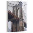 Brooklyn Bridge Wall Art - Iconic Architectural Canvas Print