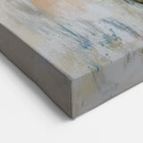 Artistic Figurative Wall Art - Double Bass Player in Teal Tones