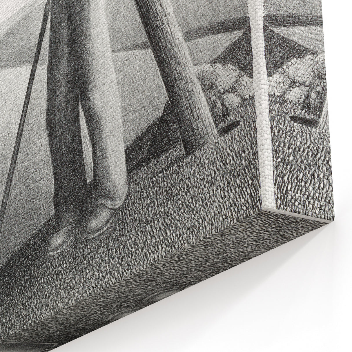 Modern Wall Art - Monochrome Rural Scene - Contemporary Art Prints
