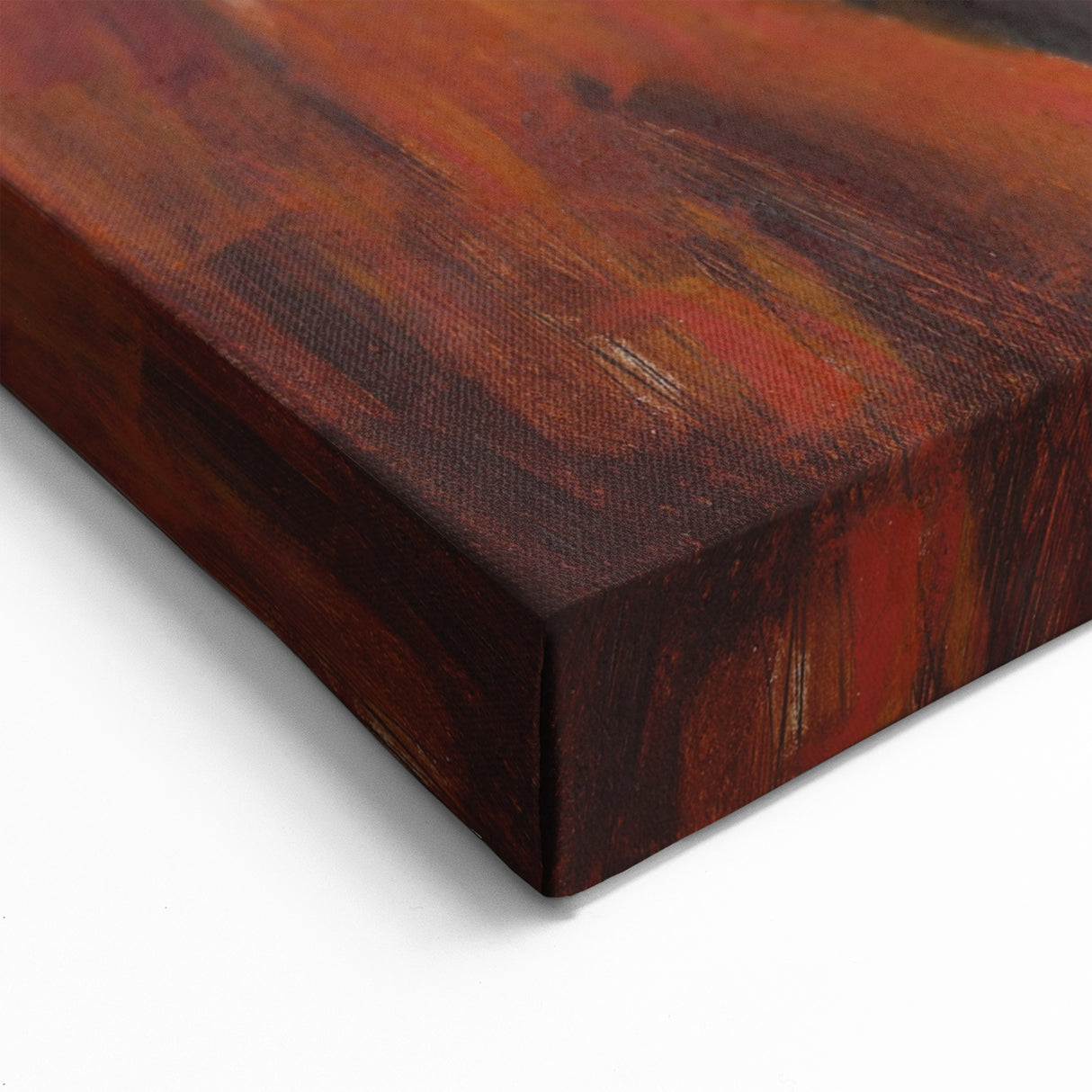 Modern Wall Art - Abstract Landscape in Warm Tones - Contemporary Decor