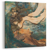 Contemporary Figurative Wall Art - Abstract Ocean-Inspired Canvas
