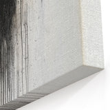 Modern Monochrome Figurative Art - Dripping Silhouette Canvas