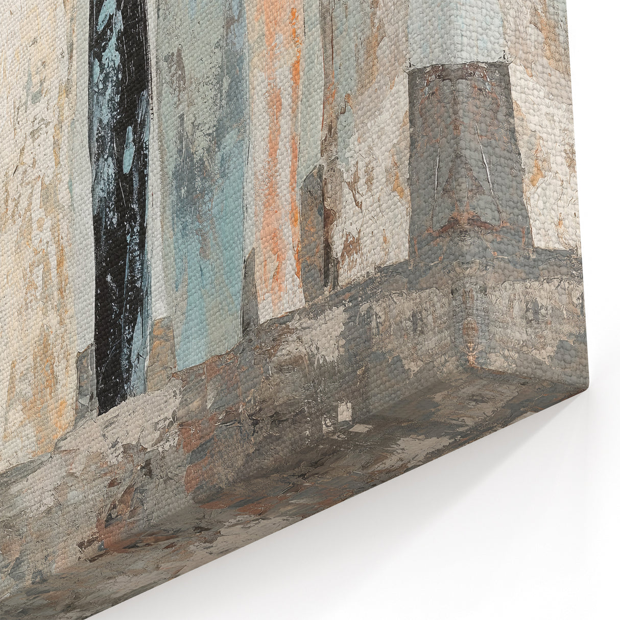 Abstract Human Figures - Modern Figurative Wall Decor in Neutral Tones