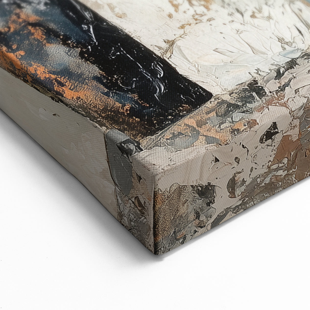 Abstract Human Figures - Modern Figurative Wall Decor in Neutral Tones