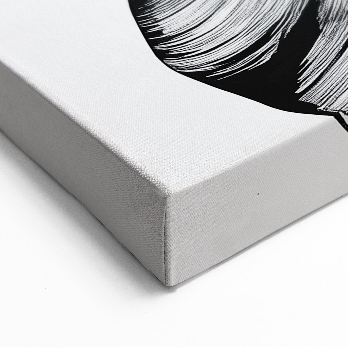 Black and White Figurative Art - Abstract Human Silhouette Wall Decor