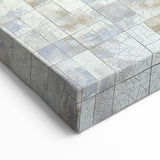 Abstract Mosaic Figurative Art - Vibrant Human Silhouette Wall Décor