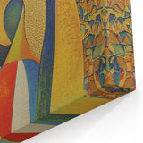 Abstract Figurative Wall Art - Vibrant Family Unity Design