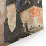 Modern Wall Art - Urban Scene with Figures - Contemporary Decor Prints