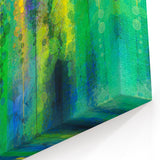 Abstract Floral Art Bold Contemporary Blooms - Canvas Wall Decor