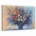 Abstract Floral Art Soft Petals - Elegant Modern Canvas Wall Decor