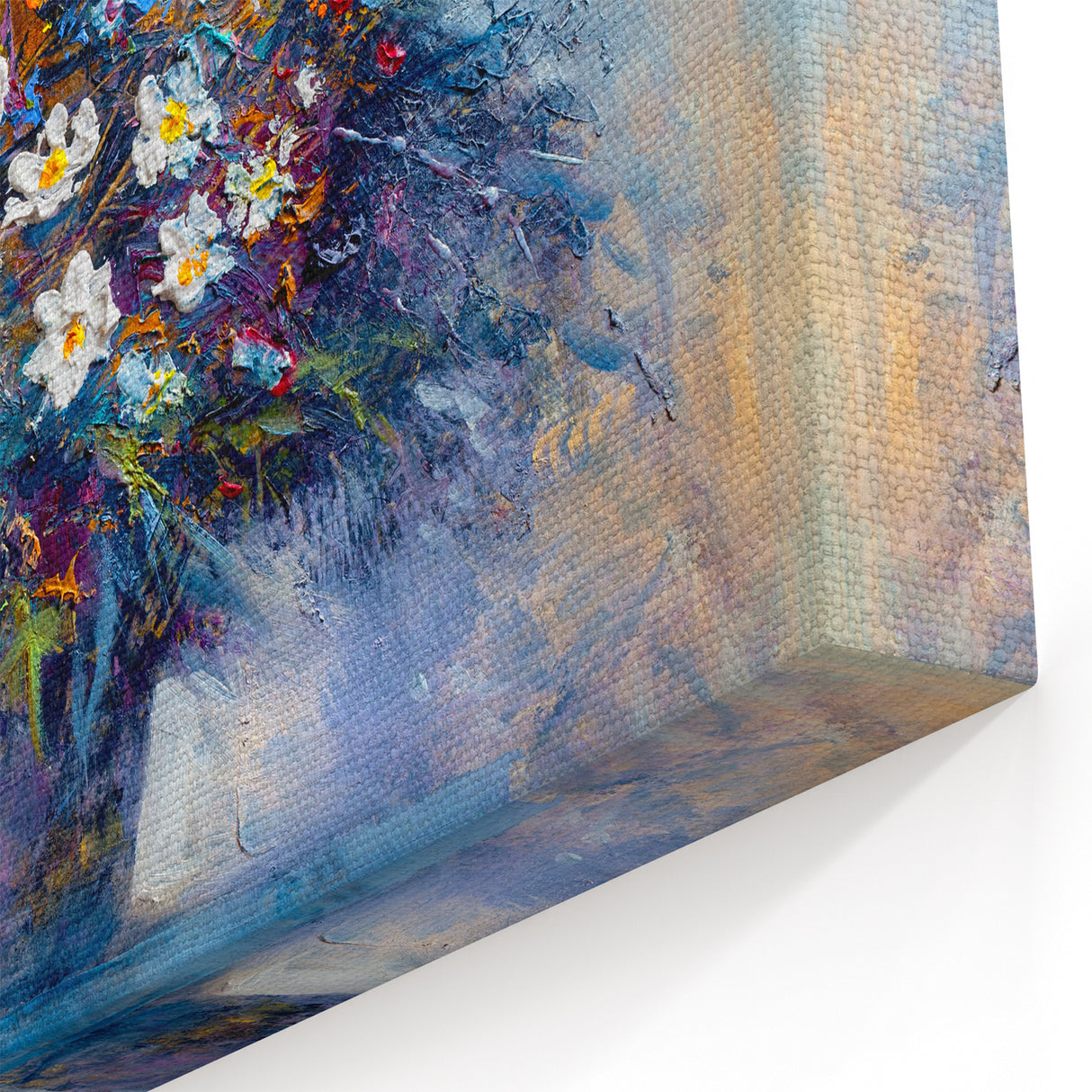 Abstract Floral Art Soft Petals - Elegant Modern Canvas Wall Decor