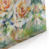 Abstract Floral Art Modern Blush Blooms - Canvas Wall Decor