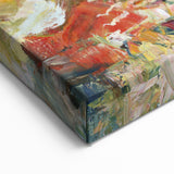 Abstract Floral Art Modern Blush Blooms - Canvas Wall Decor