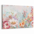 Modern Floral Abstract Art - Vibrant Flower Canvas Wall Decor