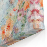 Modern Floral Abstract Art - Vibrant Flower Canvas Wall Decor