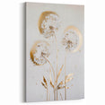 Abstract Floral Art Bold Blooms – Modern Flower Canvas Wall Decor
