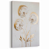 Abstract Floral Art Bold Blooms – Modern Flower Canvas Wall Decor