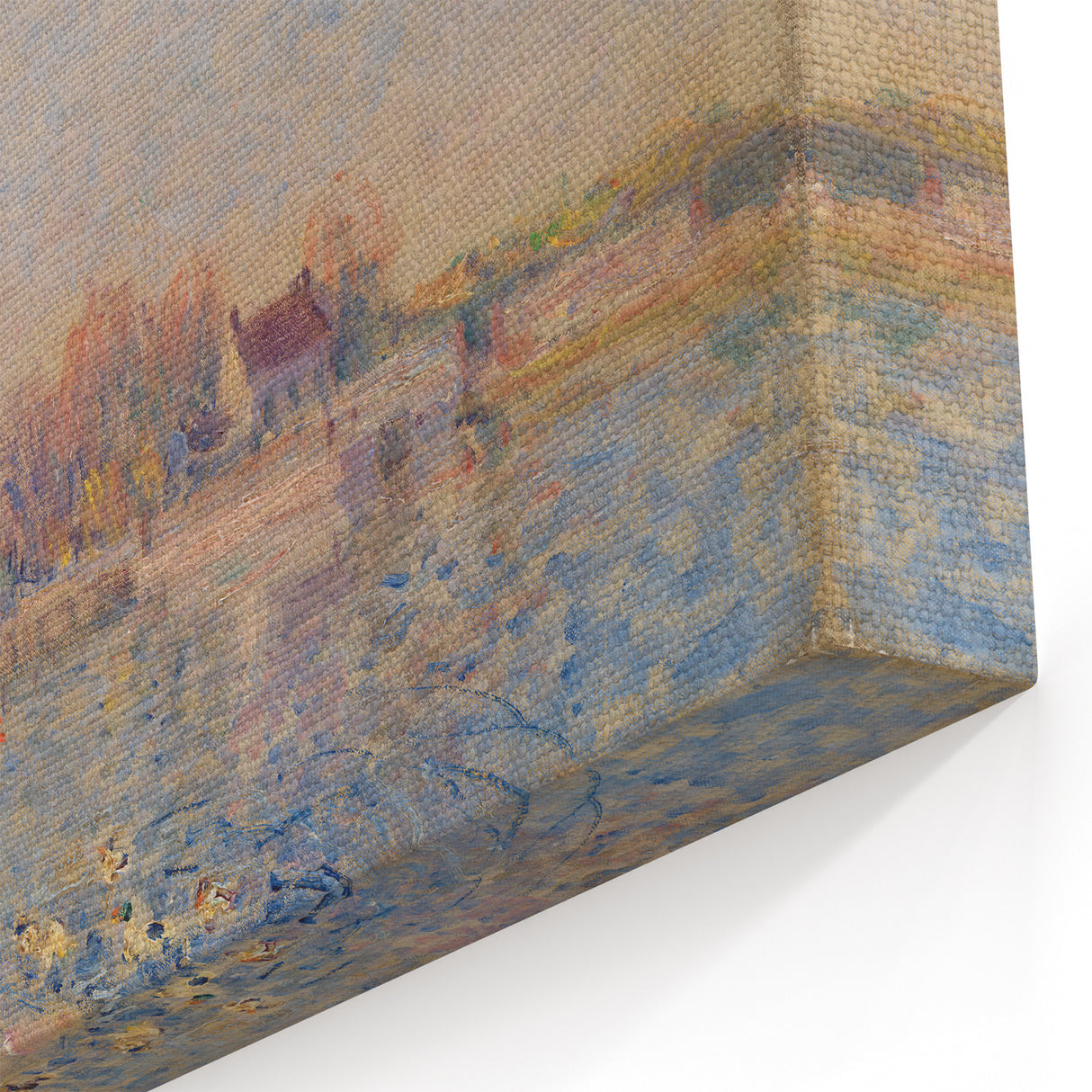 Impressionist Landscape Wall Art - Sisley's Saint-Mammès Canal