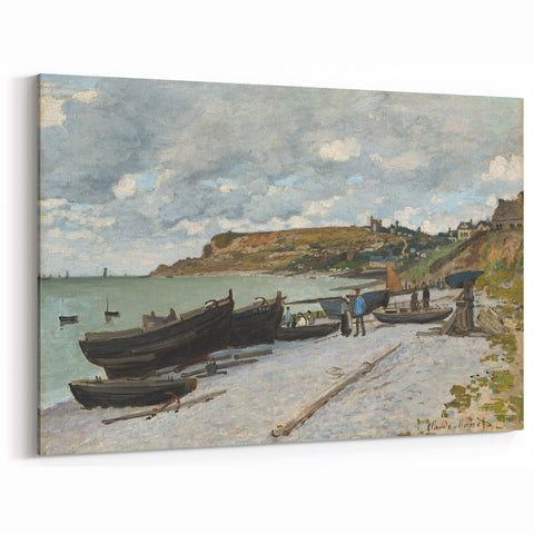 Claude Monet Coastal Wall Art - Sainte-Adresse Impressionist Painting