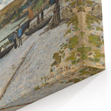 Claude Monet Coastal Wall Art - Sainte-Adresse Impressionist Painting