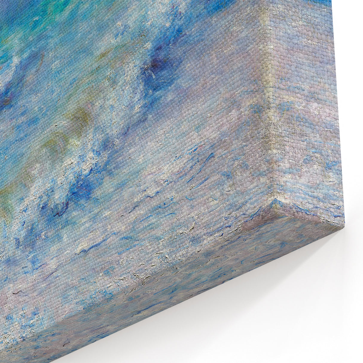 Impressionist Seascape Wall Art - Renoir's Ocean Waves Painting