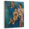 Paul Gauguin Family Portrait Wall Art - Polynesian Woman and Children