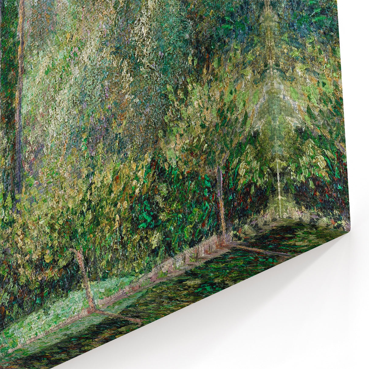 Impressionist Landscape Wall Art - Pissarro's Poplars in Éragny