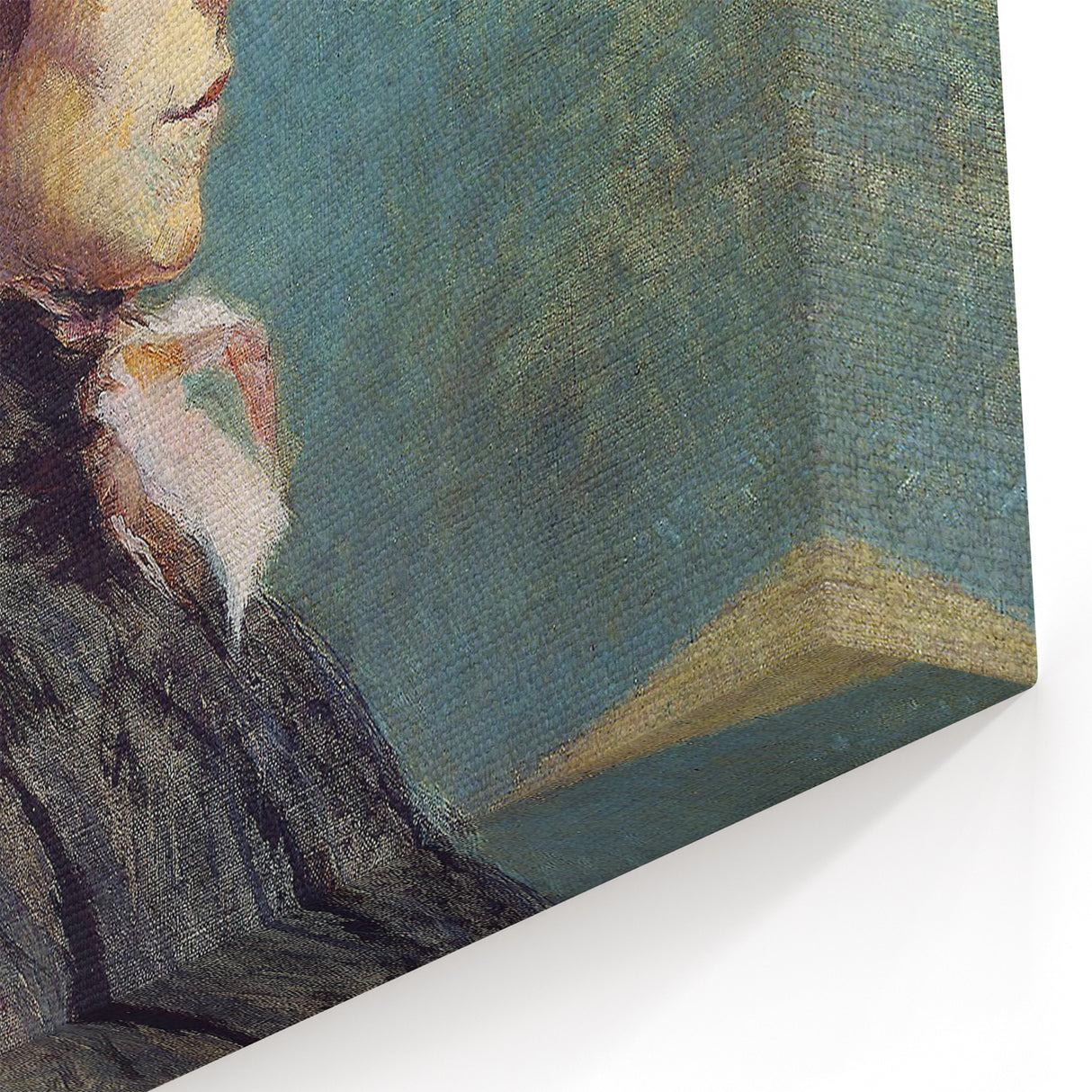 Toulouse-Lautrec Portrait Wall Art - Jeanne Wenz in Profile