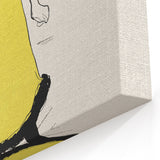 Toulouse-Lautrec Wall Art - Polaire on Stage in Yellow Dress