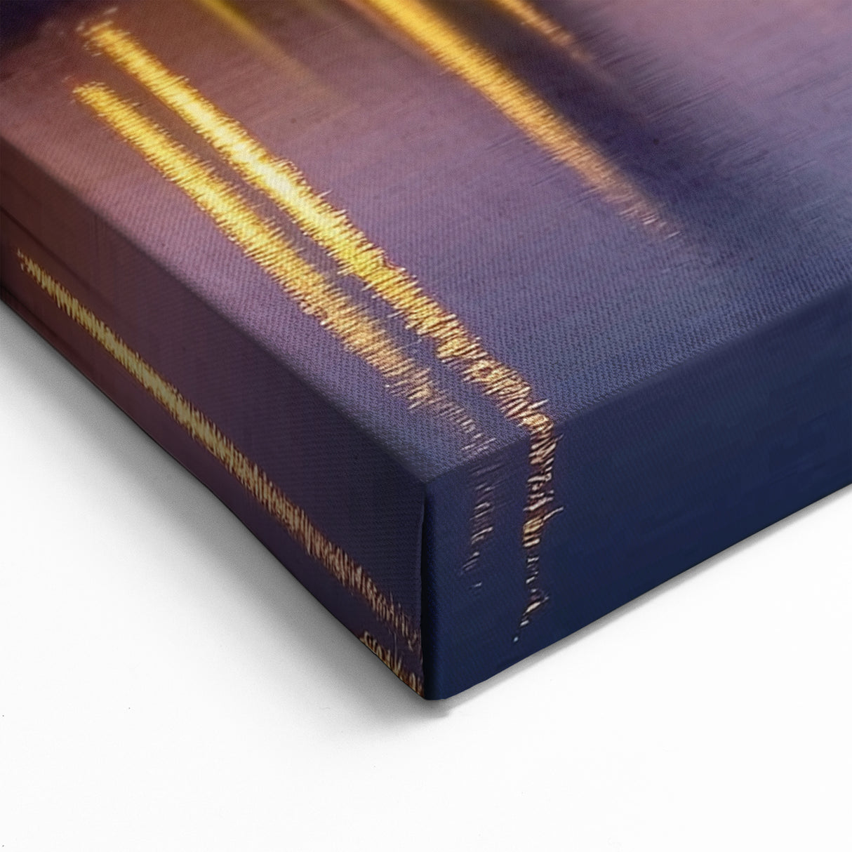 Modern Cable Bridge Artwork – Vibrant Urban Sunset Canvas Prints