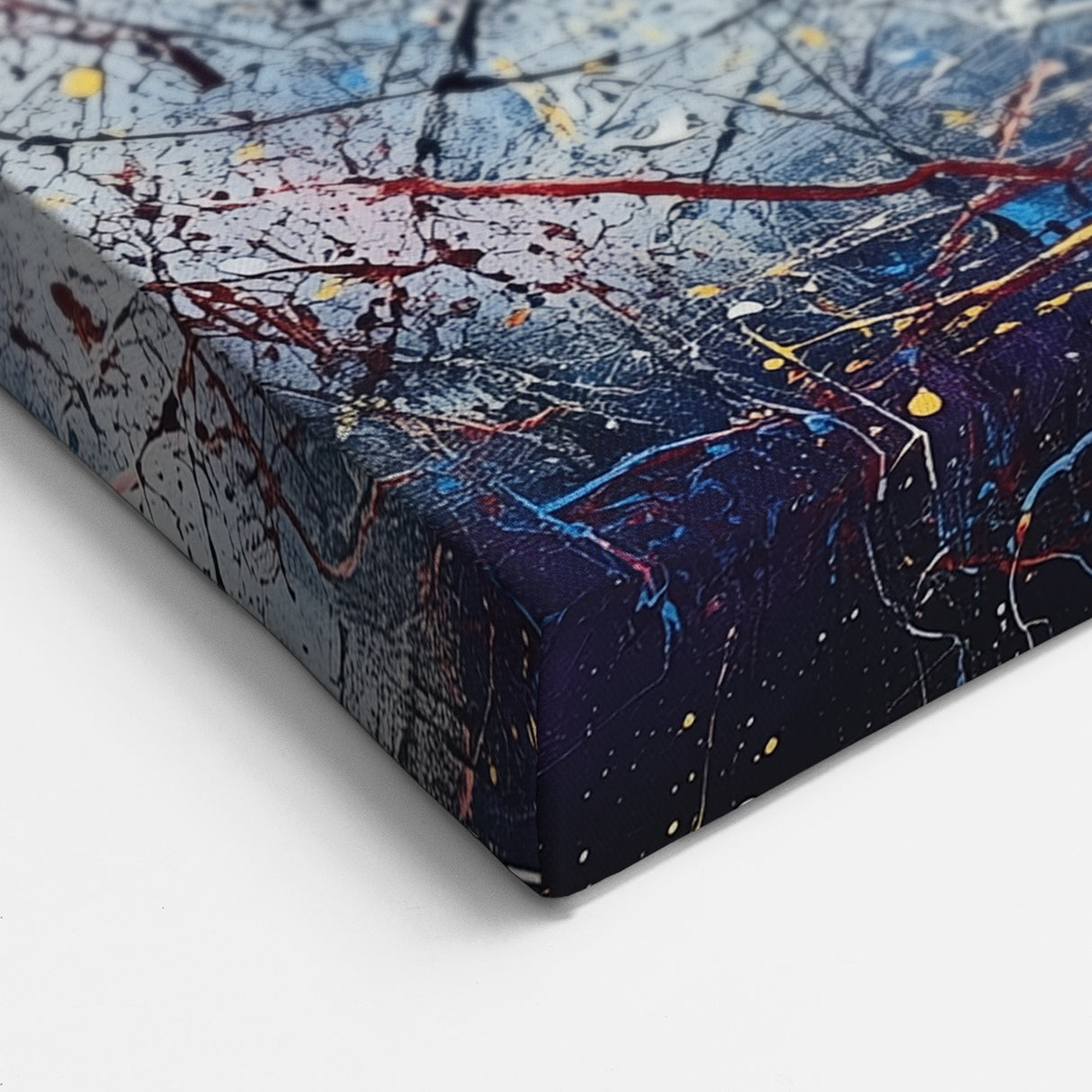 Abstract Floral Art - Soft Pink and Gold Lotus Canvas Decor