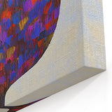 Multicolored Abstract Tree Canvas - Modern Vibrant Floral Wall Art