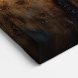 Rustic Abstract Tree Canvas Art - Modern Earthy Wall Décor