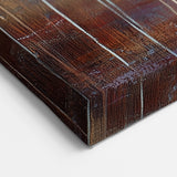 Abstract White Tree Canvas - Earthy Modern Wall Décor with Warm Tones