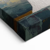 Three Vibrant Trees - Abstract Floral Art on Textured Canvas