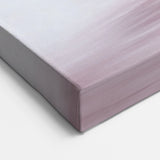 Tranquil White Tree - Abstract Floral Art in Red and Soft Yellow