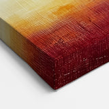 Radiant Autumn Tree - Abstract Floral Art in Red and Yellow Tones