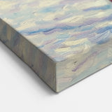 Winter Grove - Abstract Floral Art in Soft Blue and White Tones