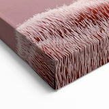 Blush Serenity - Abstract Floral Wall Art with Pastel Elegance