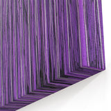 Lavender Rain - Abstract Floral Wall Art with Violet Elegance