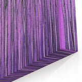 Purple Symphony - Abstract Floral Wall Art with Bold Textures