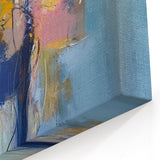 Spring Bloom - Abstract Floral Wall Art with Vibrant Pastels