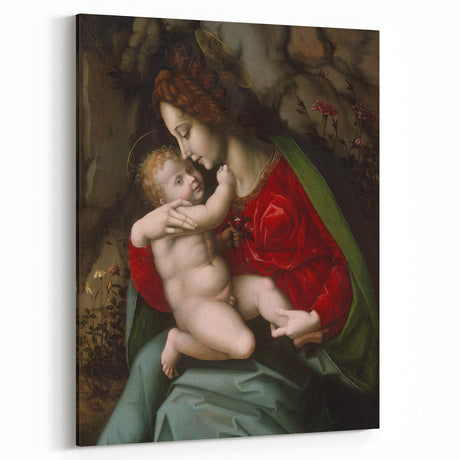Madonna and Child by Bachiacca - Renaissance Art Print
