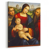 Madonna and Child with Saints - Renaissance Art Prints for Home Decor
