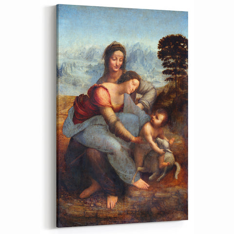 The Virgin and Child with Saint Anne - Timeless Renaissance Art Prints