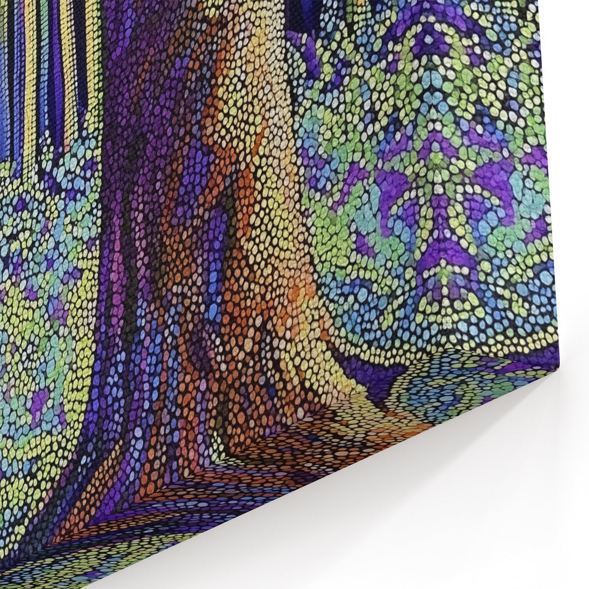 Abstract Floral Canvas Art - Modern Botanical Wall Decor