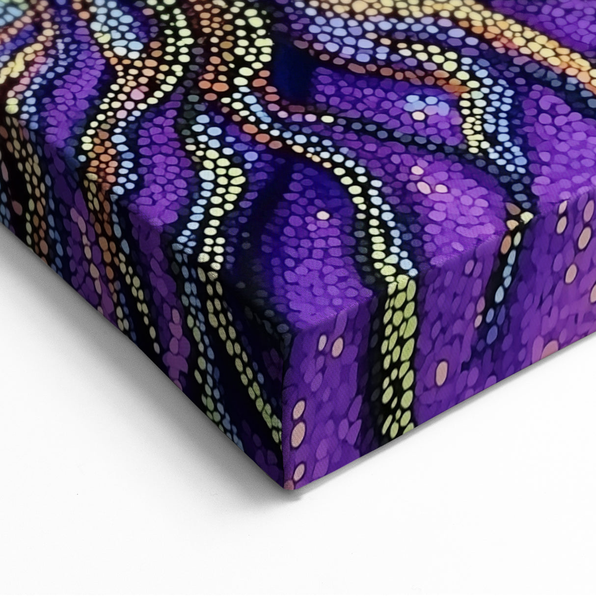 Abstract Floral Canvas Art - Modern Botanical Wall Decor